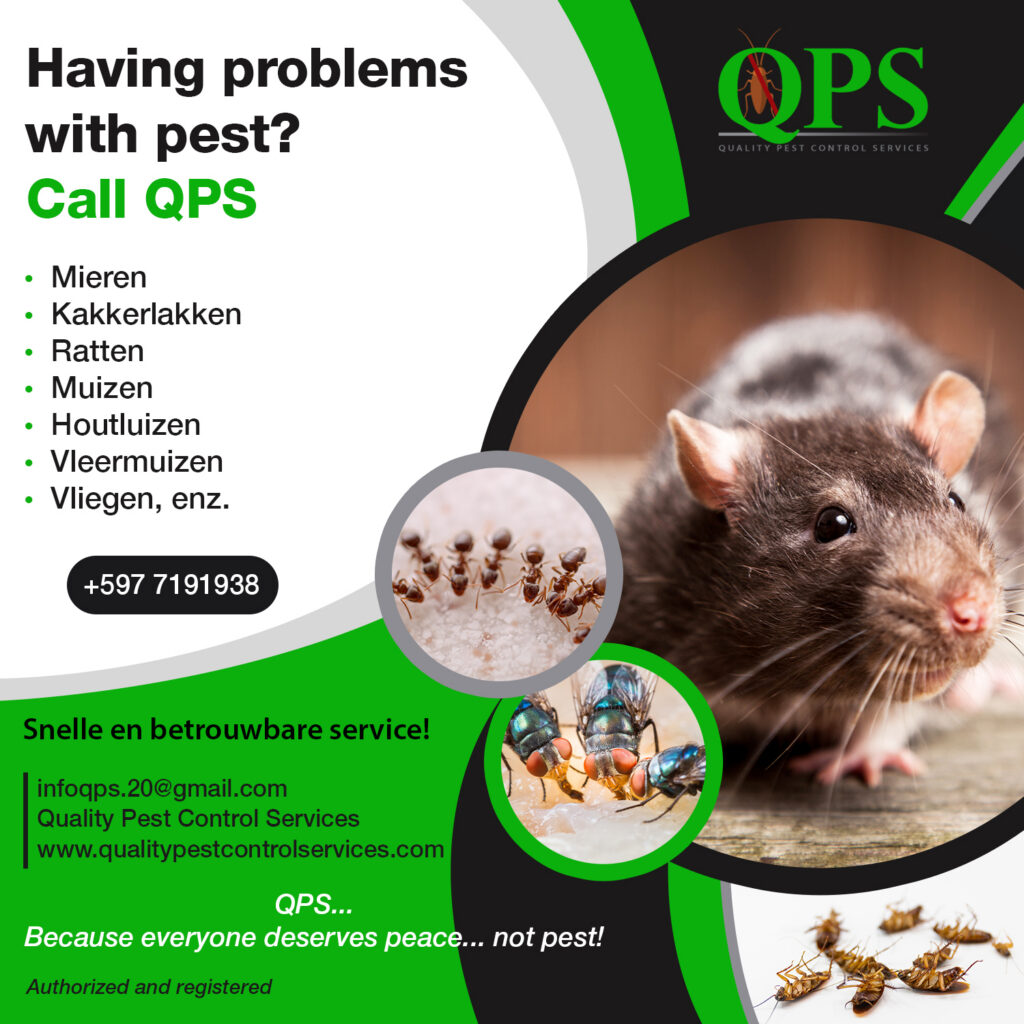 Having a problem with pests