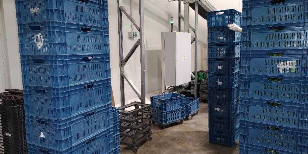 opslag van vuilnis waar plaagdieren op af komen