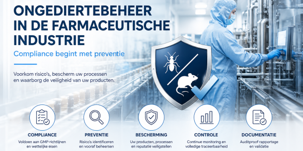 Plaagdierbeheersing in de Pharmaceutische industrie